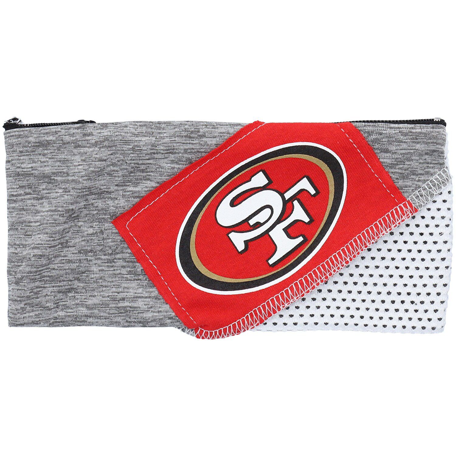 Image for Unbranded Refried Apparel San Francisco 49ers Upcycled Zipper Pouch at Kohl's.