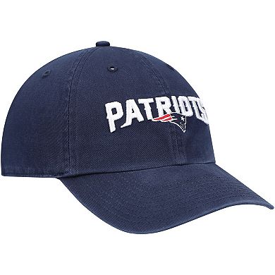 Men's '47 Navy New England Patriots Clean Up Alternate Logo Adjustable Hat