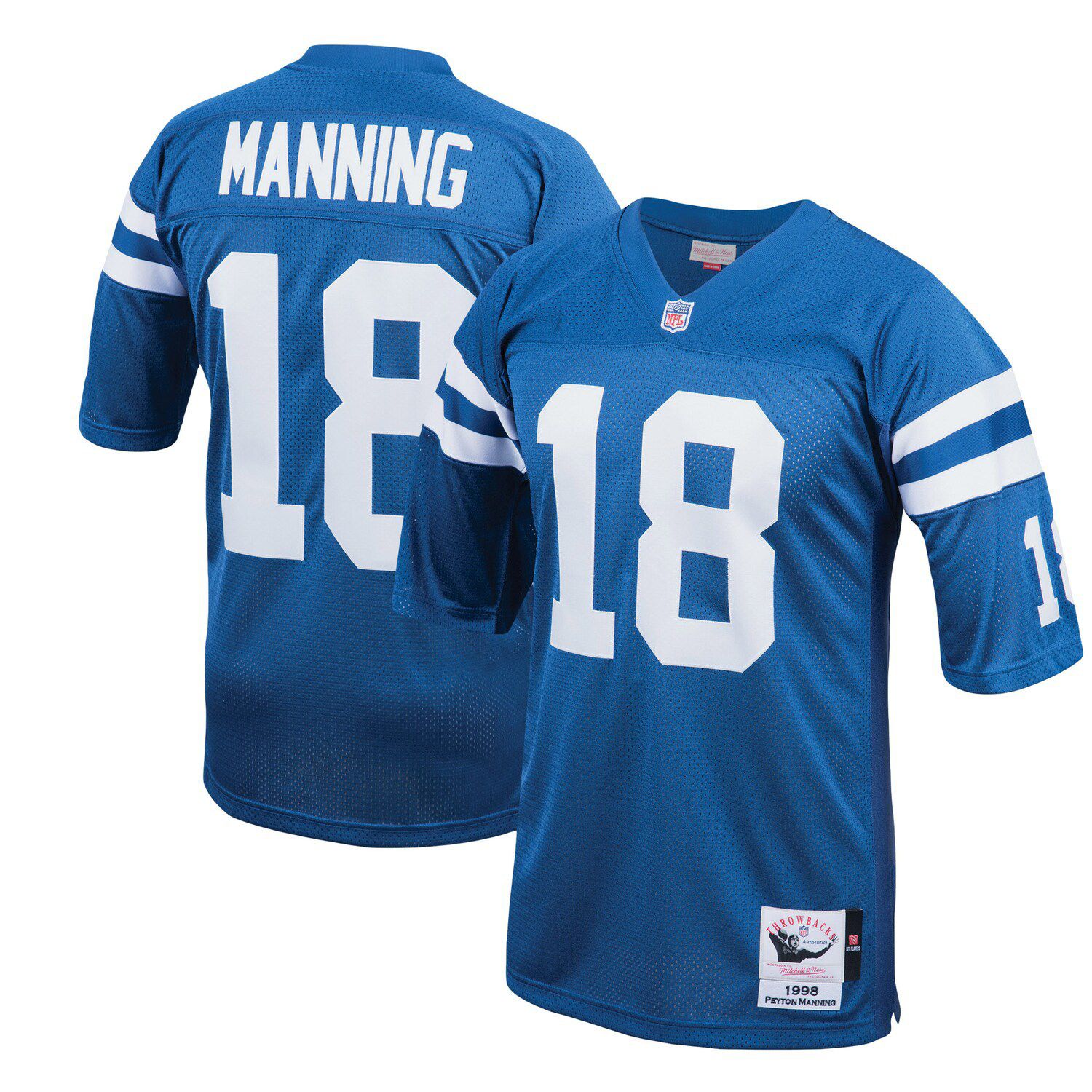 Mitchell & Ness Men's Johnny Unitas Baltimore Colts Replica Throwback Jersey  in Blue for Men