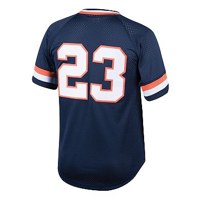 Youth Mitchell & Ness Kirk Gibson Navy Detroit Tigers Cooperstown Collection Mesh Batting Practice Jersey
