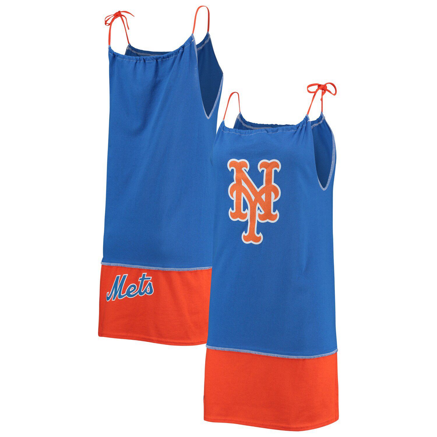 Image for Unbranded Women's Refried Apparel Royal New York Mets Sleeveless Tank Dress at Kohl's.
