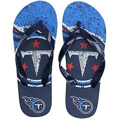 Tennessee Titans Womens Stripe Canvas Shoe, Size: M