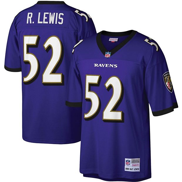 Women's Mitchell & Ness Ray Lewis Purple Baltimore Ravens Legacy