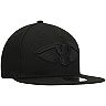 Men's New Era New Orleans Pelicans Black On Black 9FIFTY Snapback Hat