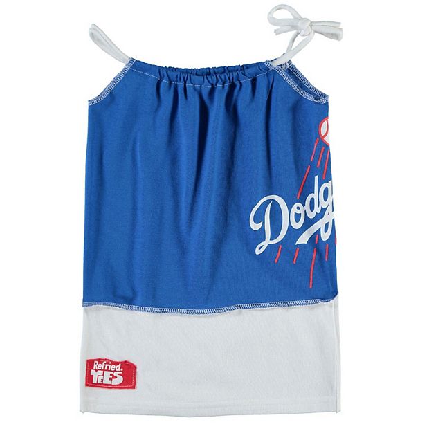 Women's Refried Apparel Royal Buffalo Bills Sustainable Short Skirt