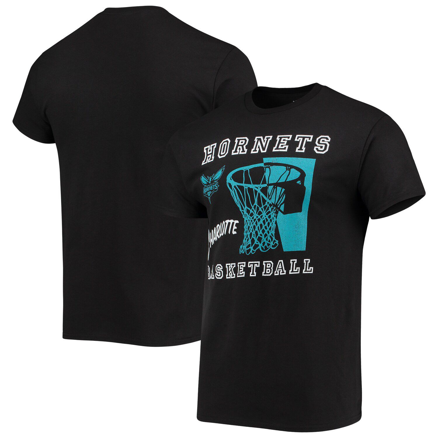 Image for Unbranded Men's Junk Food Black Charlotte Hornets Slam Dunk T-Shirt at Kohl's.