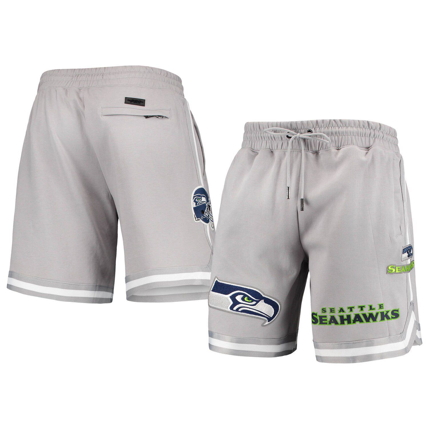 New Era Men's New Era College Navy Seattle Seahawks Tie-Dye Shorts