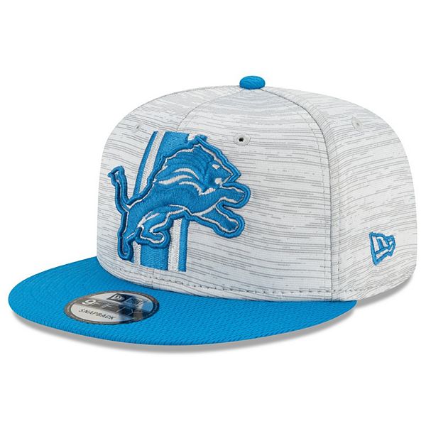 Detroit Lions New Era Gray/Blue 2023 Sideline 9FIFTY Snapback Hat - Detroit  City Sports