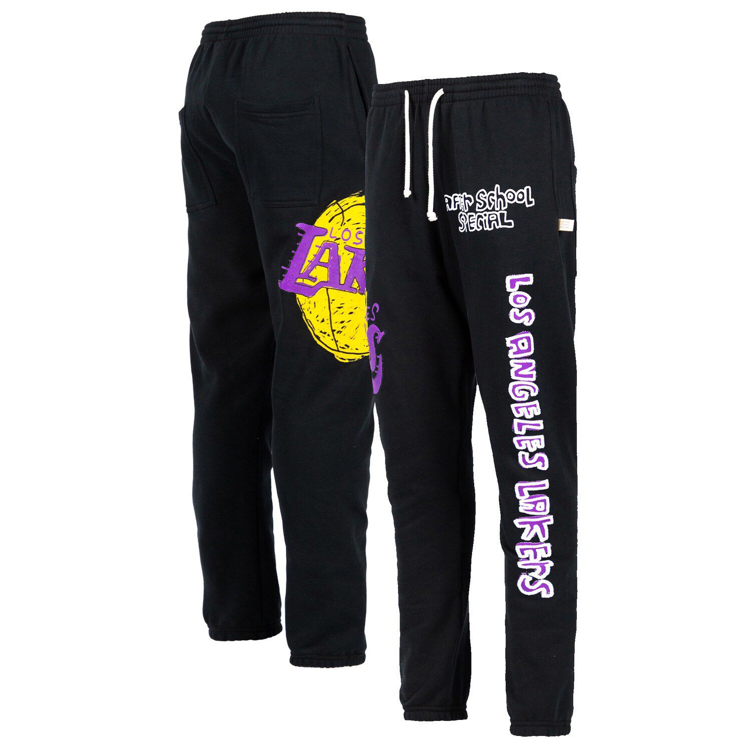 lakers sweat pants
