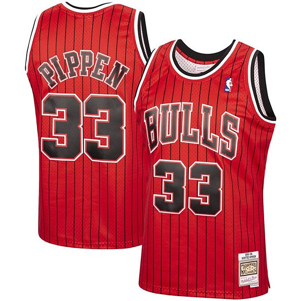 Scottie Pippen Chicago Bulls Mitchell & Ness 1995-96 Hardwood Classics  Reload Swingman Jersey - White