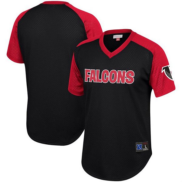 Men's Mitchell & Ness Black Atlanta Falcons Winning Team Mesh V