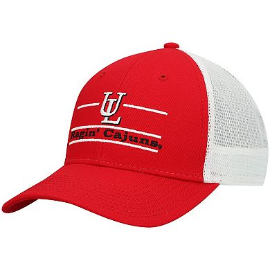 Men's The Game Red Louisiana Ragin' Cajuns Garment Washed Twill Trucker ...