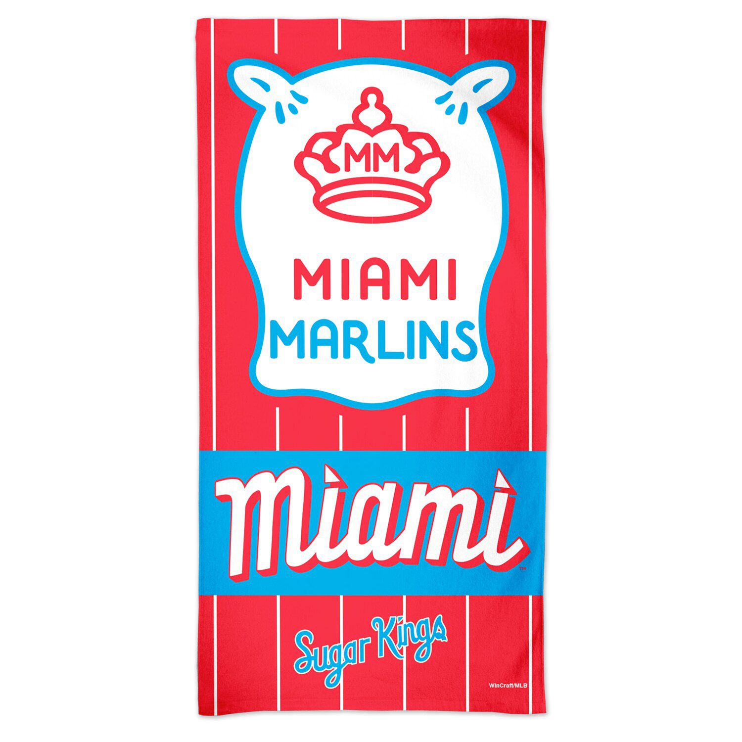 Image for Unbranded WinCraft Miami Marlins 2021 City Connect 30'' x 60'' Spectra Beach Towel at Kohl's.