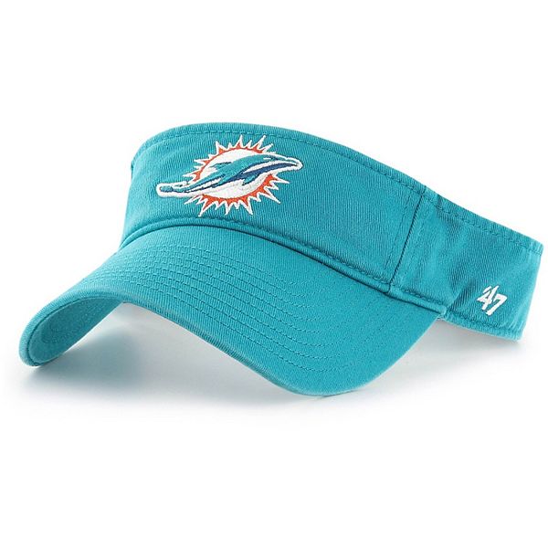 Men's New Era Aqua/Black Miami Dolphins 2021 NFL Sideline Road 39THIRTY  Flex Hat