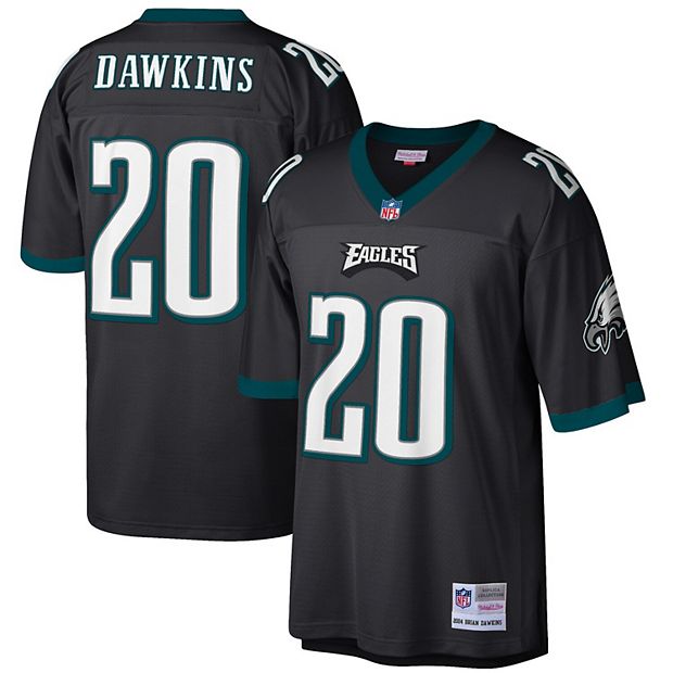 Mitchell & Ness Men's Brian Dawkins Black Philadelphia Eagles Legacy Replica Jersey