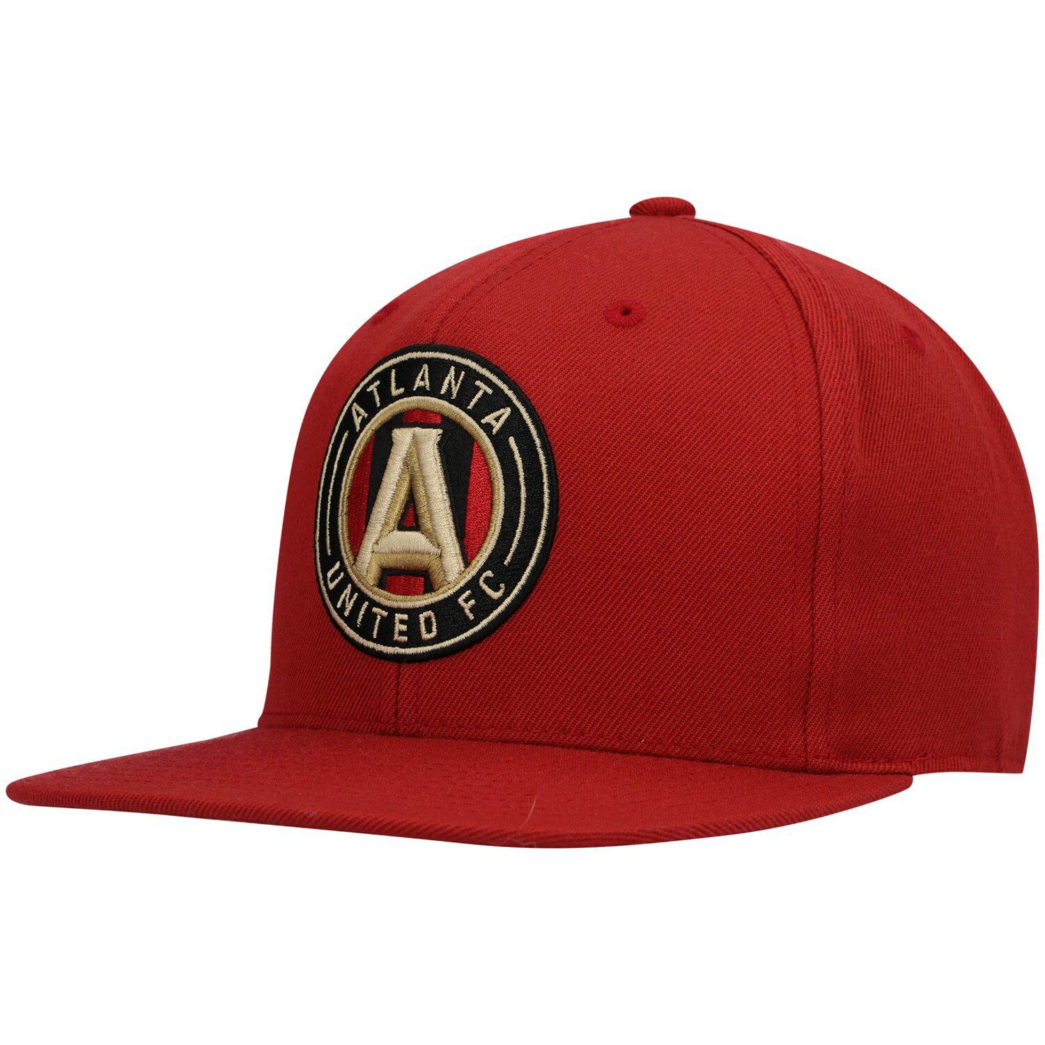 Image for Unbranded Men's Mitchell & Ness Red Atlanta United FC Team Solid Fitted Hat at Kohl's.