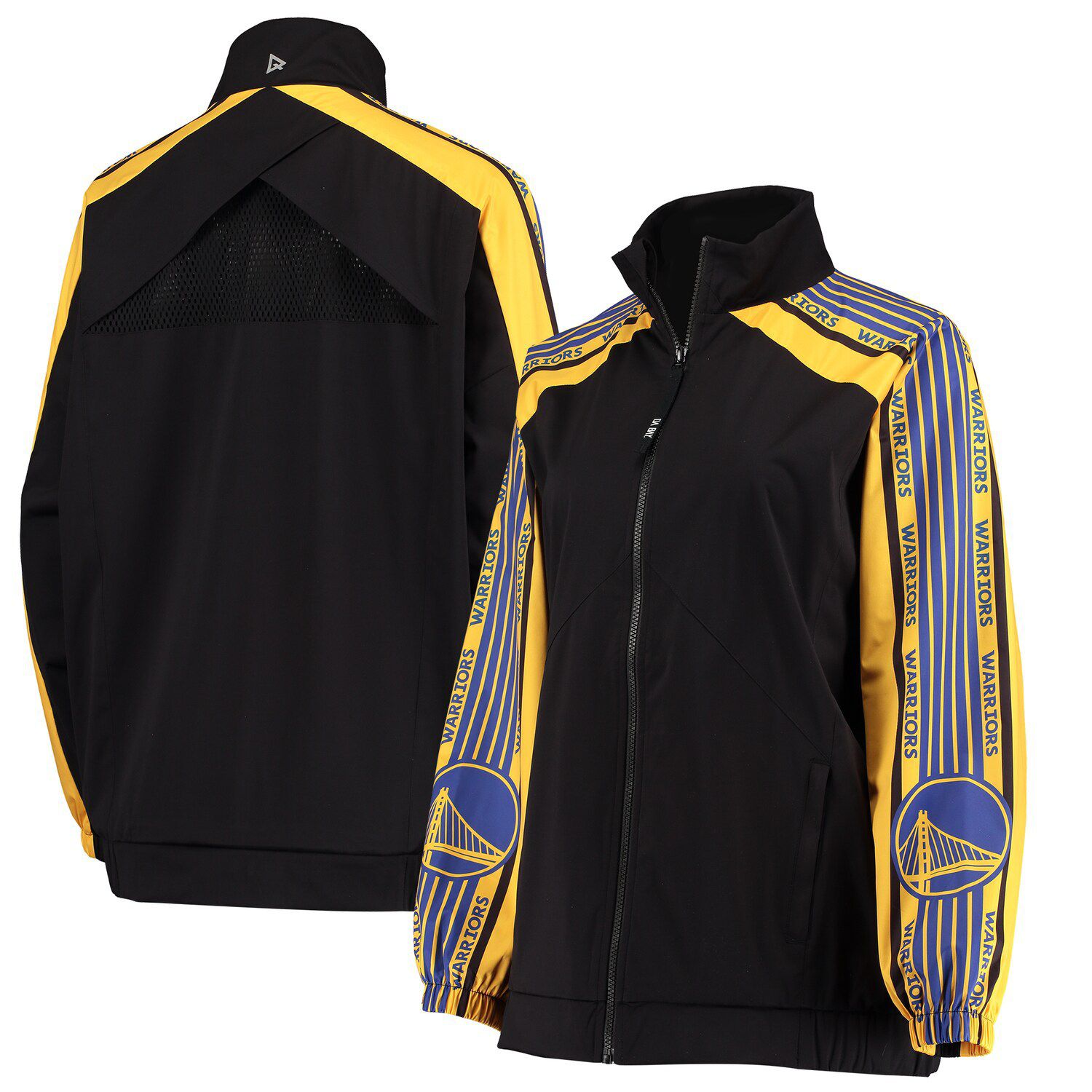 golden state warriors throwback jacket