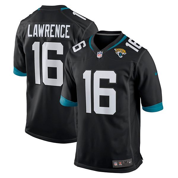 Nike Trevor Lawrence Black Jacksonville Jaguars Alternate Player Game Jersey  In White