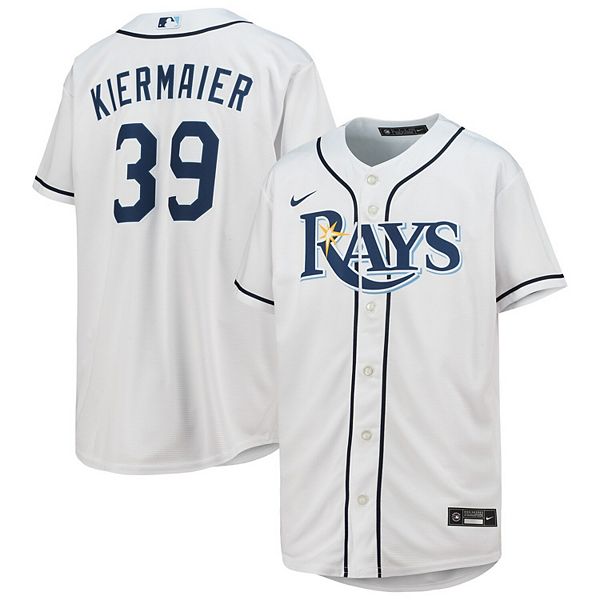 Youth Nike Kevin Kiermaier White Tampa Bay Rays Home Replica Player Jersey