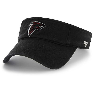 Men's '47 Black Atlanta Falcons Clean Up Visor