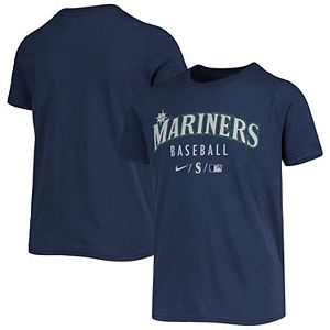 Seattle Mariners #34 Navy Kids Name & Number Player T-Shirt Outerstuff Ken Griffey Jr