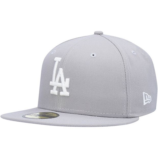 Men's New Era Los Angeles Dodgers White on 59FIFTY Fitted Hat