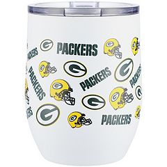 Green Bay Packers 16oz. Game Day Stainless Curved Tumbler