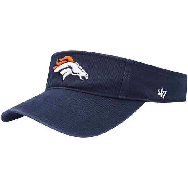 47 Men's Denver Broncos Navy Clean Up Adjustable Hat