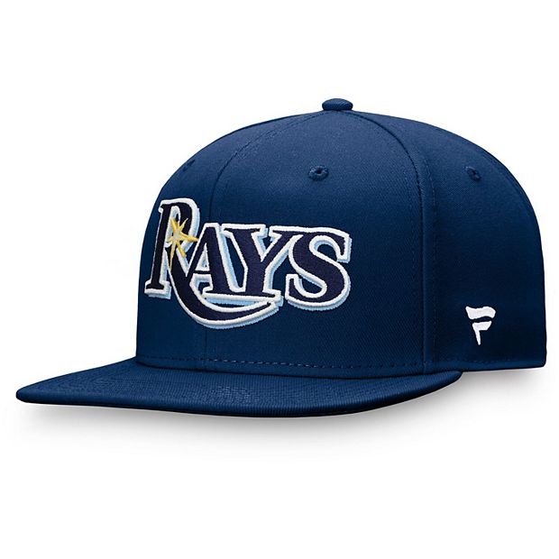 Women's Fanatics Branded Navy Tampa Bay Rays Official Logo Long