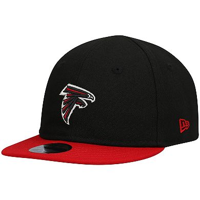 Infant New Era Black/Red Atlanta Falcons My 1st 9FIFTY Adjustable Hat