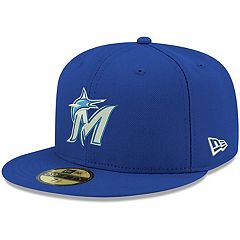 New Era Men's New Era Black Miami Marlins 2023 Postseason Side Patch  59FIFTY Fitted Hat