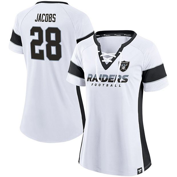 Women's Fanatics Branded Josh Jacobs Black Las Vegas Raiders Player Jersey  