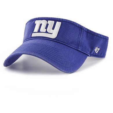 Men's '47 Royal New York Giants Clean Up Visor