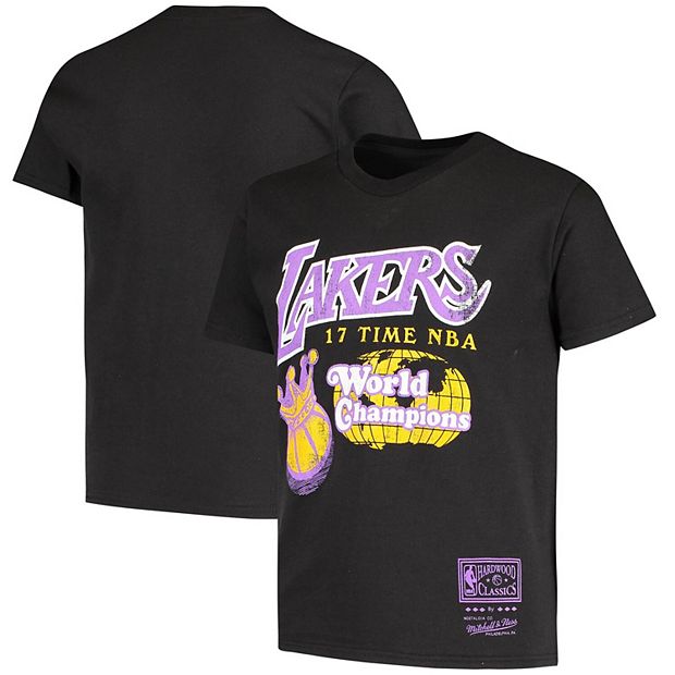 Mitchell & Ness Kids Lakers Champs White T-Shirt