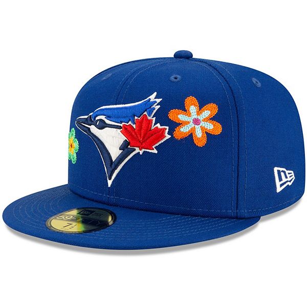 Toronto Blue Jays Fitted New Era 59Fifty Flower Power Royal Hat