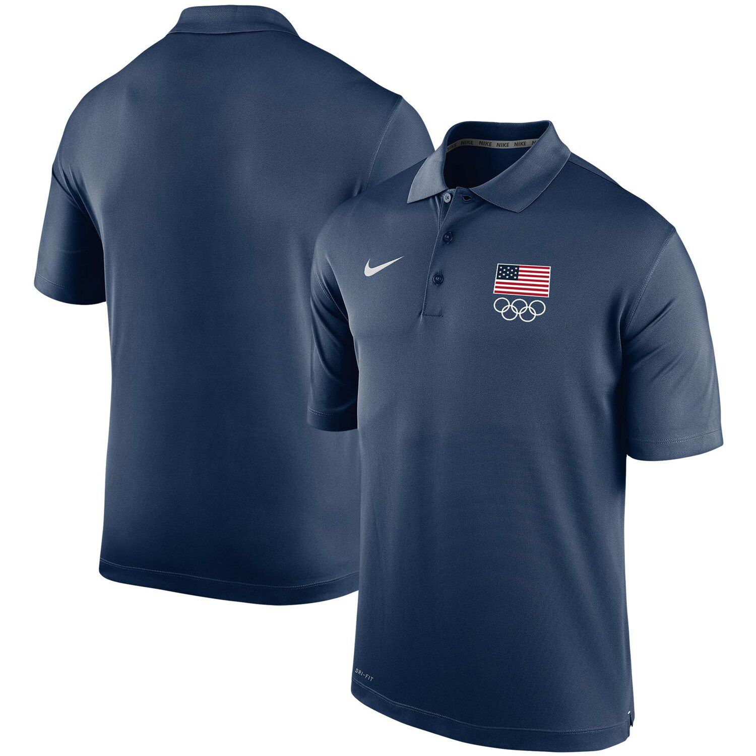 nike navy blue polo shirt