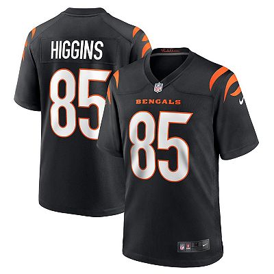 Men s Nike Tee Higgins Black Cincinnati Bengals Game Jersey