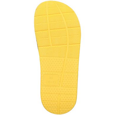 Youth FOCO Green Bay Packers Gel Slide Sandals