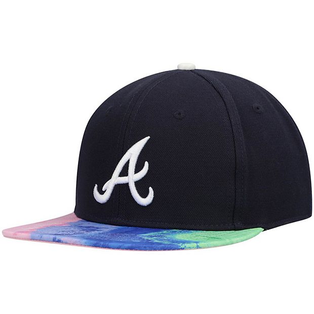 Men's Atlanta Braves Pro Standard White Logo Snapback Hat