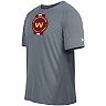 Men's New Era Gray Washington Football Team Training Camp Raglan T-Shirt