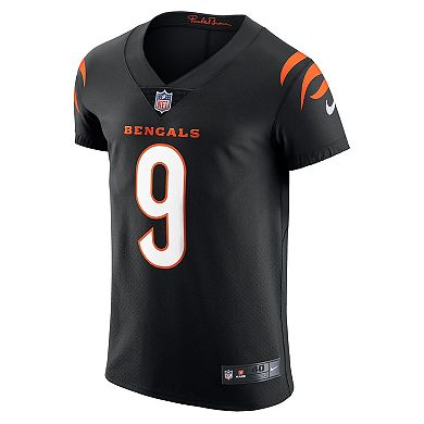 Men's Nike Joe Burrow Black Cincinnati Bengals Vapor Elite Jersey