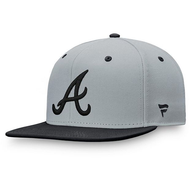 Lids Atlanta Braves Fanatics Branded Snapback Hat - Black
