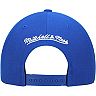 Men's Mitchell & Ness Royal Philadelphia 76ers Team Ground Snapback Hat