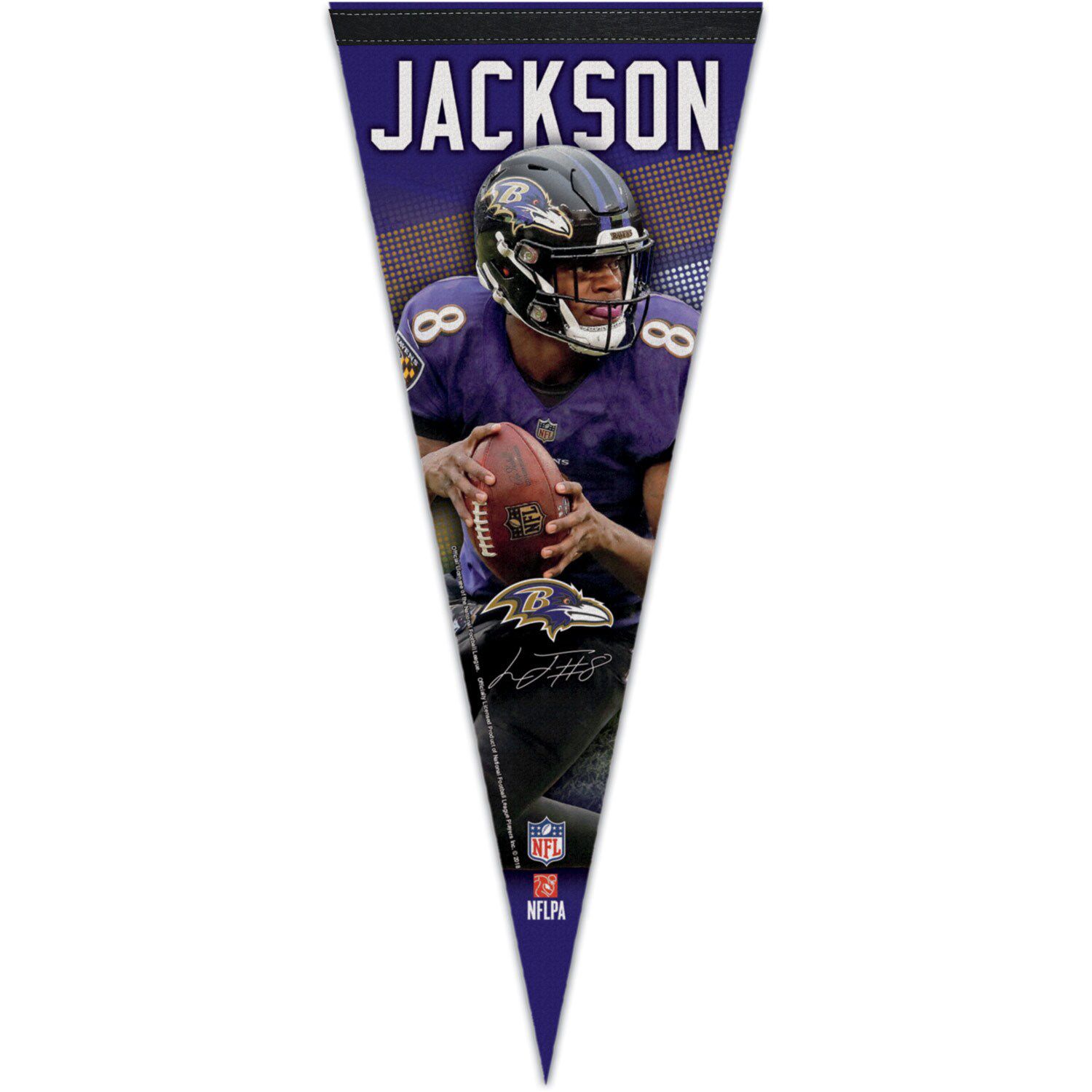 WinCraft Jacksonville Jaguars 13 x 32 Slogan Pennant