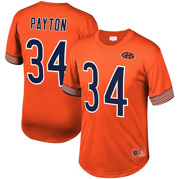 Mitchell & Ness Chicago Bears Walter Payton Long Sleeve Jersey Tee