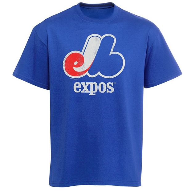 Youth Montreal Expos Royal Blue Cooperstown T-Shirt