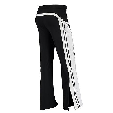 Women's Qore Black Brooklyn Nets Nostalgic Tracksuit Pants