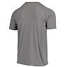 Men's New Era Gray San Francisco 49ers Training Camp Raglan T-Shirt
