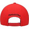 Men's Mitchell & Ness Red/Black Chicago Bulls Wool Two-Tone Redline Snapback Hat