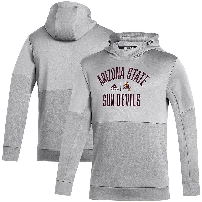 Mens adidas Gray Arizona State Sun Devils Sideline Locker Heritage Team Is